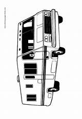 Coloring Pages Bus Transportation Printable Color Kids Sheets Found sketch template