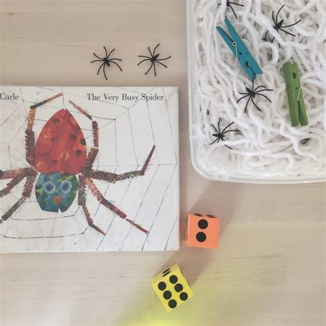 busy spider story time  preschoolers  storytime corner