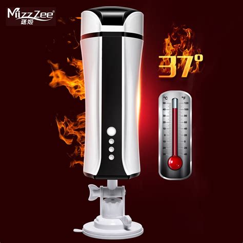 Mizzzee Automatic Intelligent Heating Male Hands Free Masturbator Usb