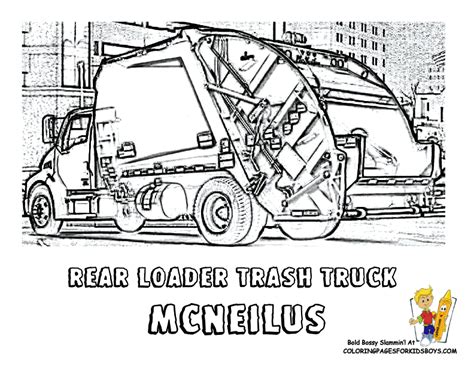 garbage truck coloring sheet coloring pages  kids   adults