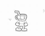 Gif Cuphead Intro Animated Tumblr Gifs Angry Animations Drawing Pija Cancelled Cabeza Mod Well Ch Cutscenes sketch template