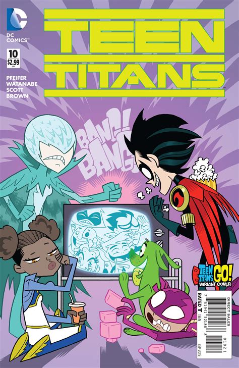 May150167 Teen Titans 10 Teen Titans Go Var Ed Previews World