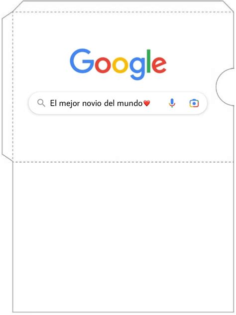 plantilla buscador de google idea de regalo  tu novio el mejor novio del mundo el mejor