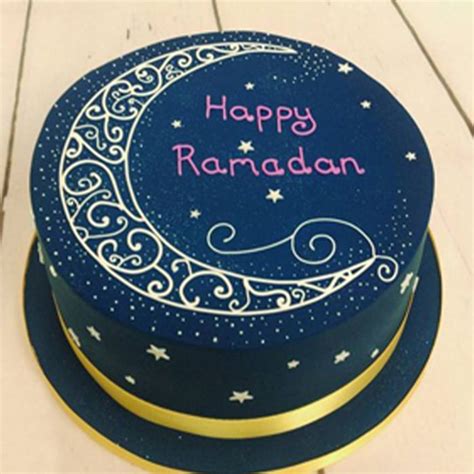 fancy ramadan mubarak cake cake  clock  customize designer