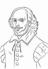 Shakespeare Hamlet Onlinecoloringpages Poet sketch template