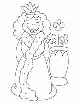 Queen Coloring Pages Cartoon Vase Elizabeth Hearts Drawing Kids Getdrawings Getcolorings Printable Color Print Greek Colorings sketch template