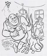 Shrek Coloring Pages Printable Fiona Donkey Color Disney Kids Movie Sheets Print Book Books Puss Ecoloringpage Getcolorings Bestcoloringpagesforkids sketch template