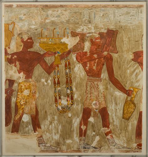 Minoans Carrying Ts Of Sacred Oil And Jewelry Painting