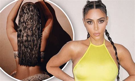 Kim Kardashian Shares Another Snap Of Her Revealing Yellow Bathing Suit