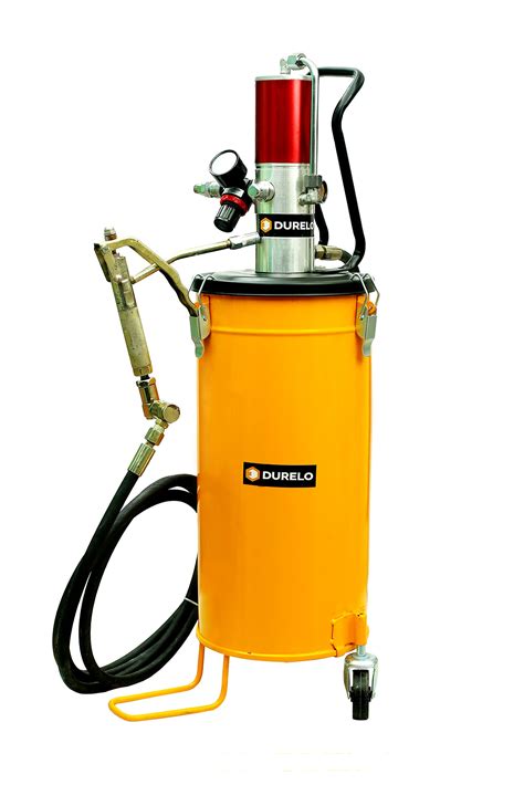 buy durelo grp  air operated pneumatic grease bucket kg high pressure grease pump ratio