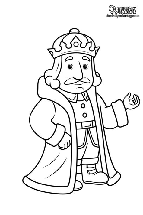 king coloring pages  daily coloring
