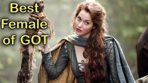 Top 10 Best Female Characters Of Game Of Thrones Youtube