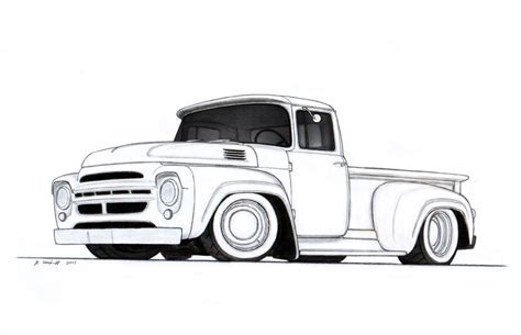 gallery   chevy truck drawings