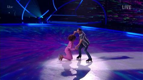 dancing on ice fans gutted as trisha goddard finds