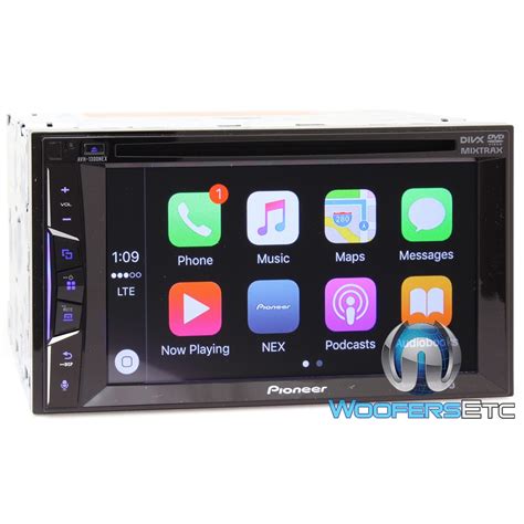 pioneer avh nex  din  dash  touchscreen dvd stereo receiver  apple carplay