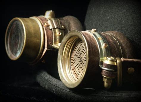 pin on steampunk goggles
