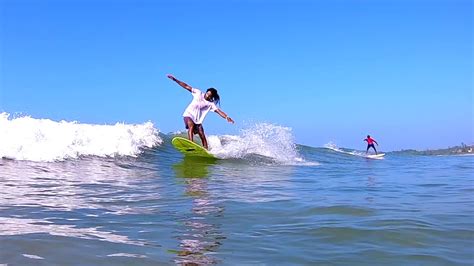 surfer da lucky  fun board  weligama youtube