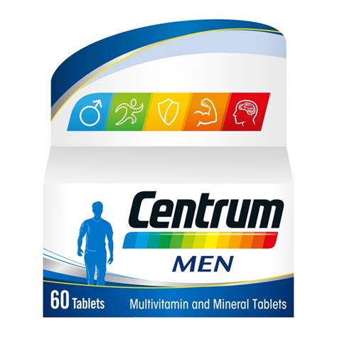 centrum men  tablets multivitamin multimineral food supplement