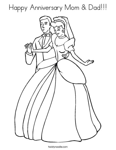 happy anniversary coloring pages coloring home