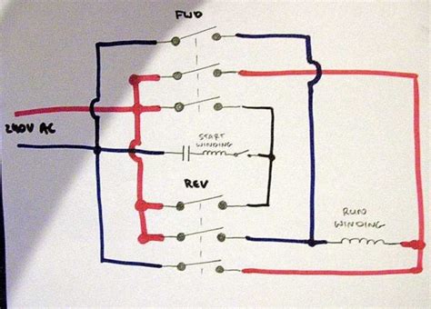 reversing contactor wiring diagram