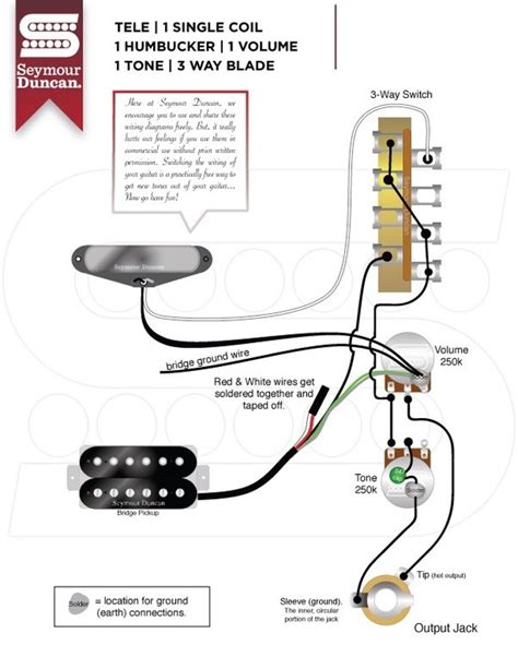 tele   switch wiring diagram humbucker
