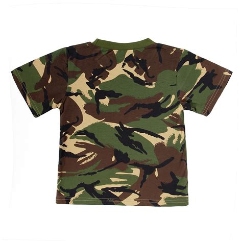 kids camouflage  shirt  cotton kids army shop