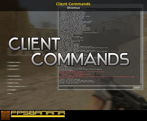 client commands [counter strike source] [tutorials]