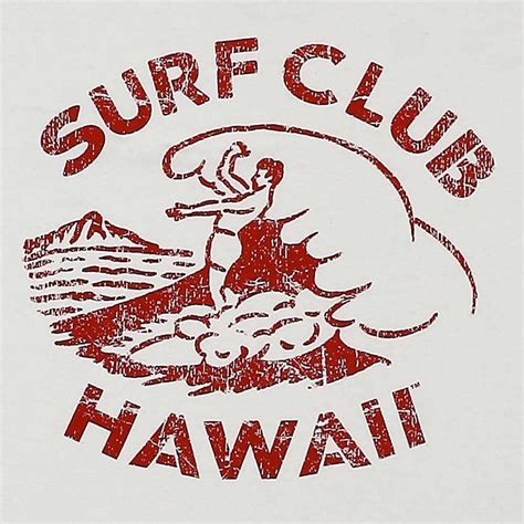 surf club hawaii surf stickers surf logo surfing