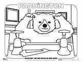 Coloring Paddington Sheet Printable Click sketch template
