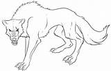 Coloring Realistic Wolf Pages Print Animal sketch template