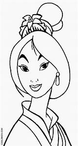 Coloring Mulan Pages Disney Printable Kids Face Princess Cool2bkids Colouring Drawing Sheets Drawings Print Characters Animated Principal Visit Choose Board sketch template