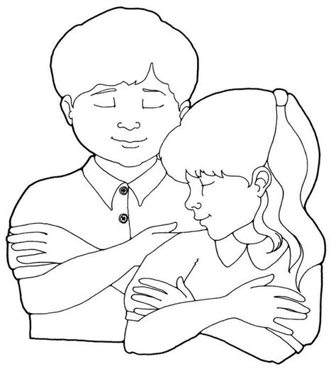child praying coloring page home family style  art ideas
