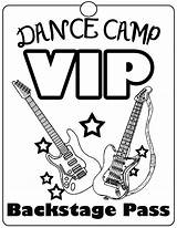 Coloring Dance Pages Hop Hip Rock Camp Vip Word Star Colouring Passes Sheets Bright Idea Getcolorings Dye Tie Color Printable sketch template