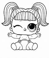 Lol Coloring Pages Doll Colouring Unicorn Baby Print Lids Siobhan Little Kids Sheets Color Books Adult Dolls sketch template
