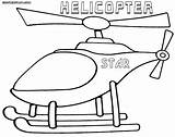 Helicopter Coloring Pages Colorings sketch template
