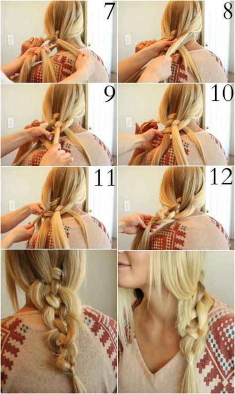 Perfectly Messy 5 Strand Braid Missy Sue Hair And Beauty Tutorials