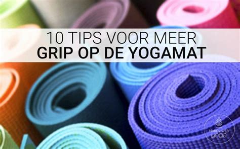 meer grip op de yogamat  tips happy  yoga