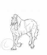 Dressage sketch template