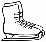 Ice Skates Clipart Skating Skate Clip Hockey Figure Cartoon Cliparts Shoes Drawing Skater Easy Skateboard Library Jersey Iceskates Simple Clipartmag sketch template