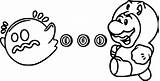 Pac Pacman Getcolorings Mario sketch template