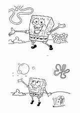 Esponja Spongebob Kolorowanki Bolle Gioca Sponge Divertirse Diverte Squarepants Kanciastoporty Wydrukowania Colorkid Patrick Divertindo Schwammkopf Cascadeur Amuse Scoiattolo Juega Prowl sketch template