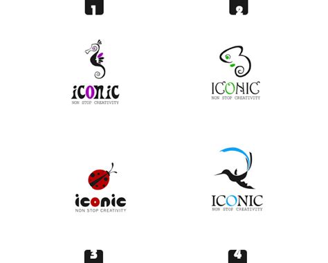 iconic logos design  ahmedelzahra  deviantart