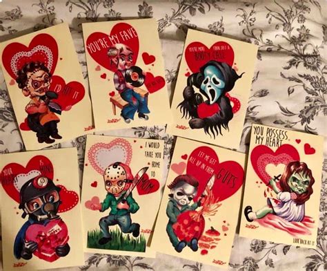 horror valentines day cards valentines cards valentine day