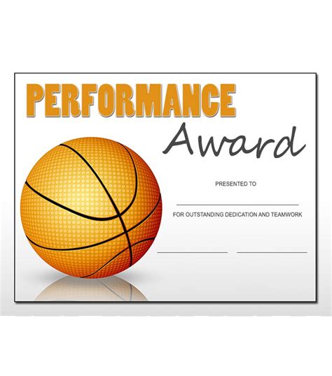 basketball certificates templates activity shelter