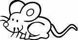 Mouse Coloring Pages Cartoon Wecoloringpage Animal Style sketch template