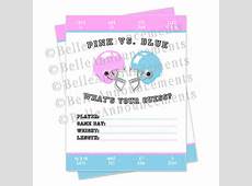PRINTABLE Whats your guess Gender Reveal Party Game by rocketliv