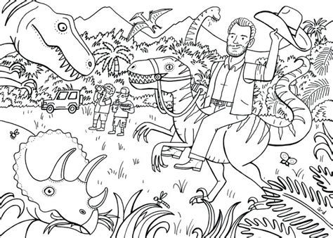 lego coloring pages jurassic world background  coloring animal