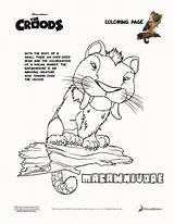 Croods Coloring Pages Macawnivore Hellokids Colouring Printable Print Sheets Kids Sheet Movie Choose Board sketch template