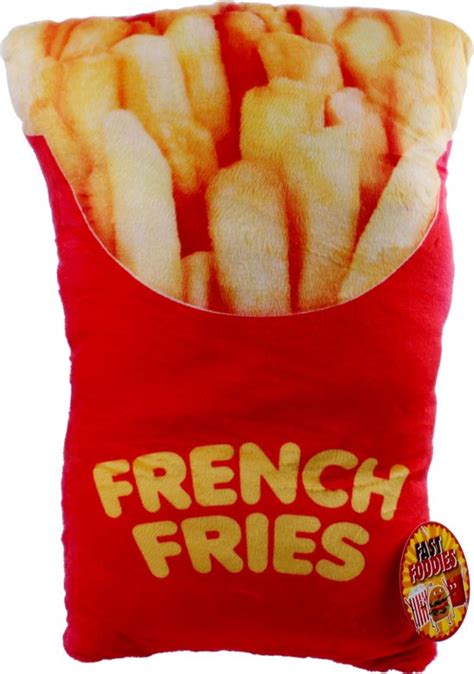 gosh designs kussen fast foodies frites  cm roodgeel bolcom