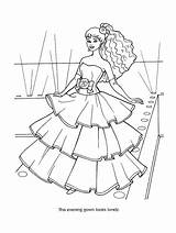 Barbie Coloring Pages Fashion Getdrawings sketch template